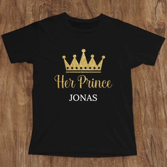 Ihr Prinz - Personalisiertes T-Shirt