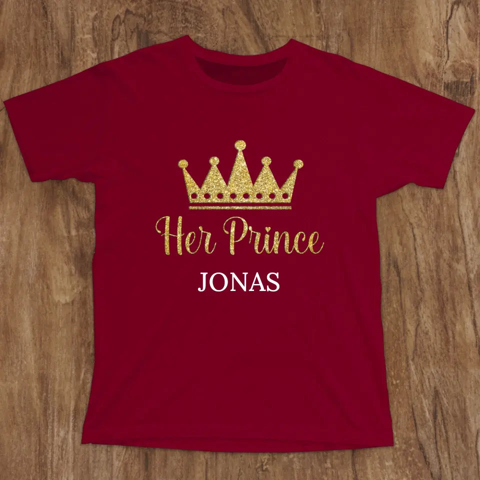 Her Prince - Personalized T-Shirt