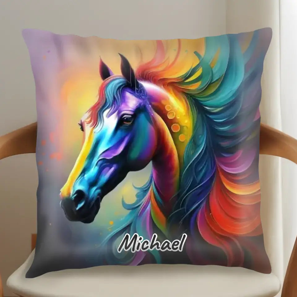 Pferd - Personalisiertes Kissen