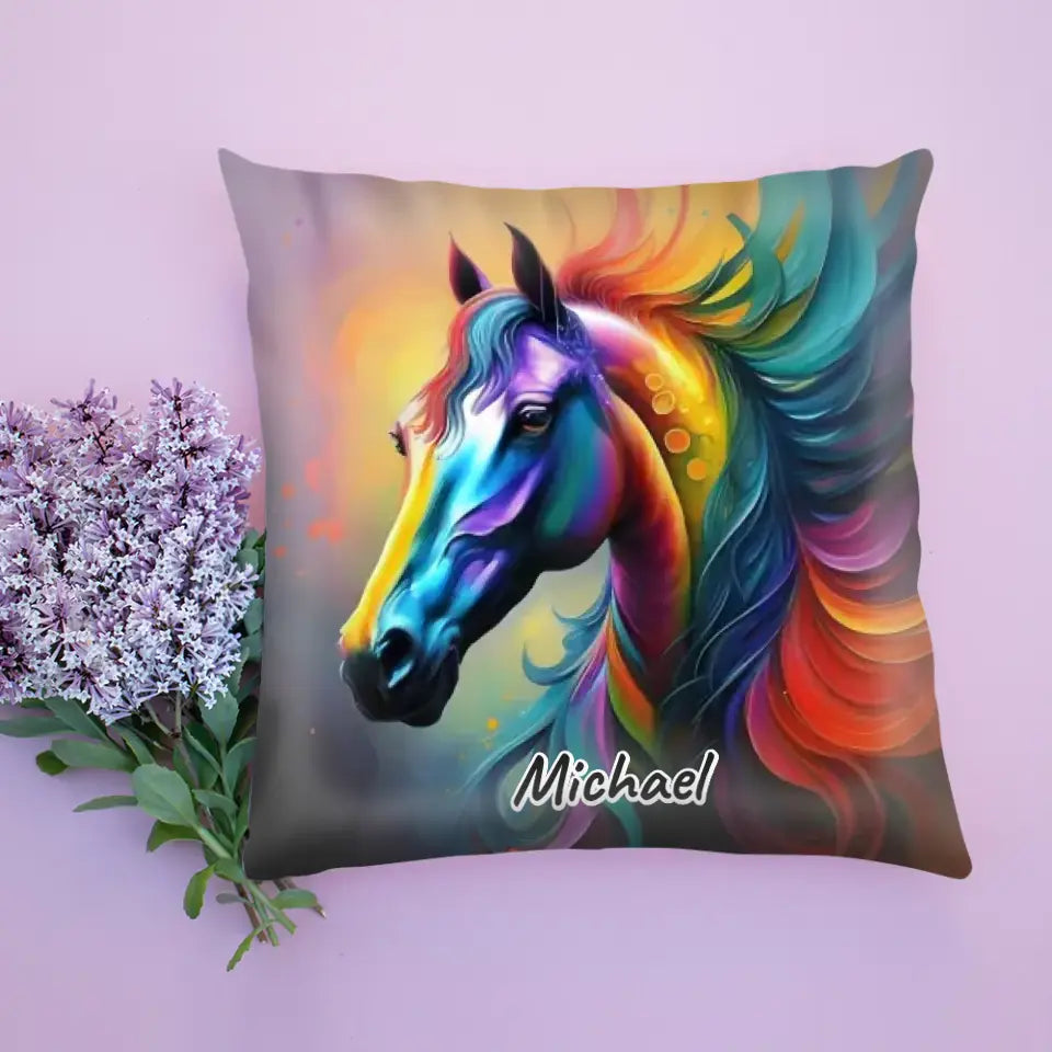 Horse - Personalized Cushion