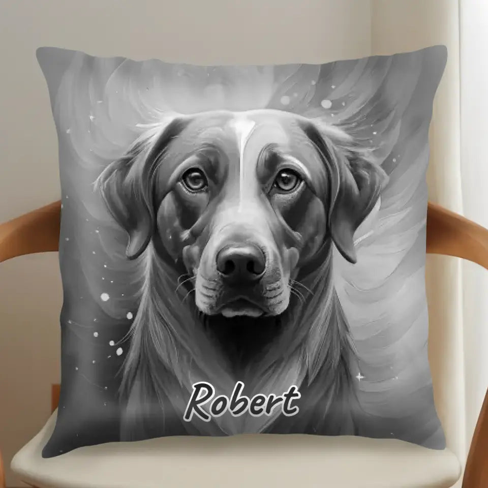 Monochrome Animals - Personalized Cushion