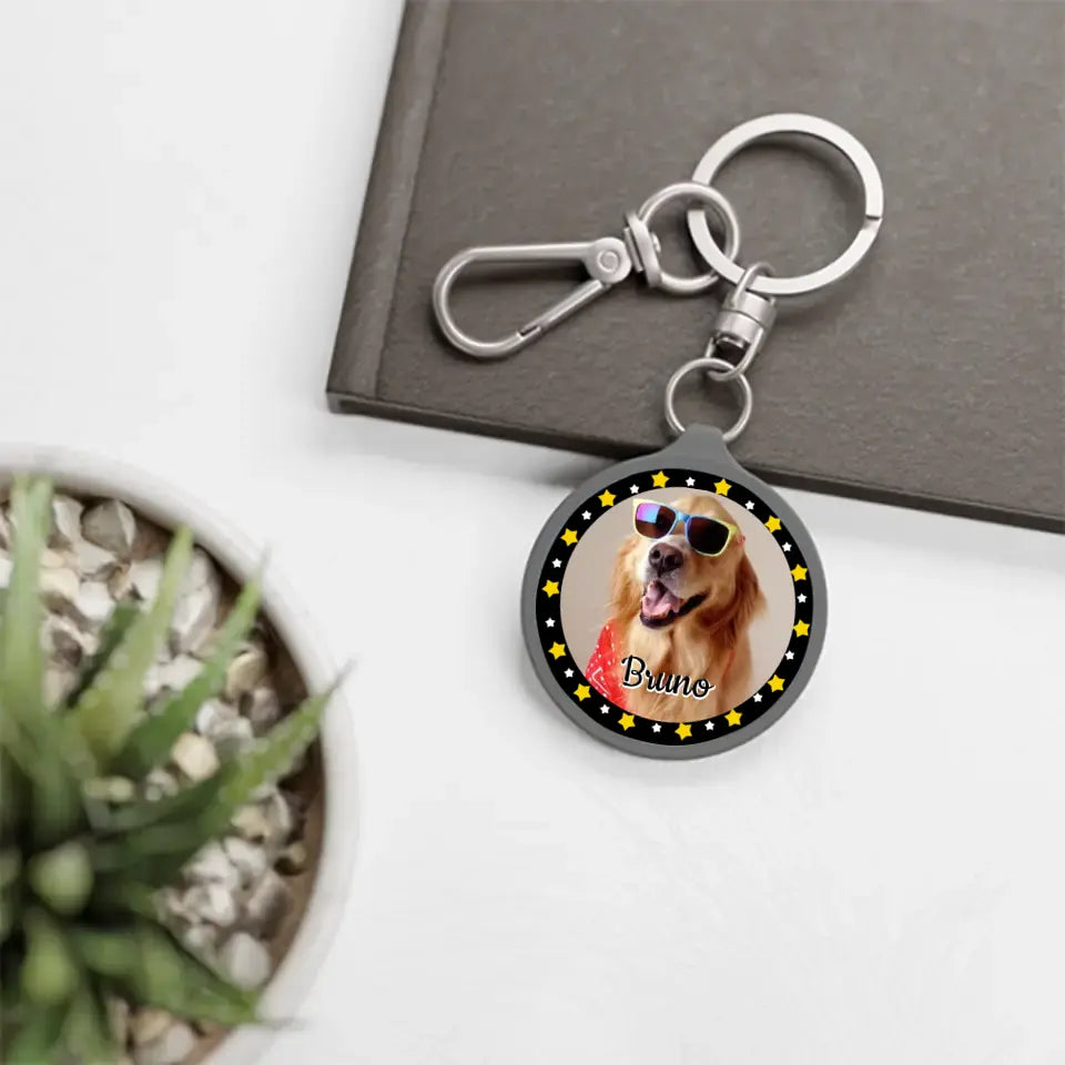 Keychain Treasure "Dog" - Personalized Keyring