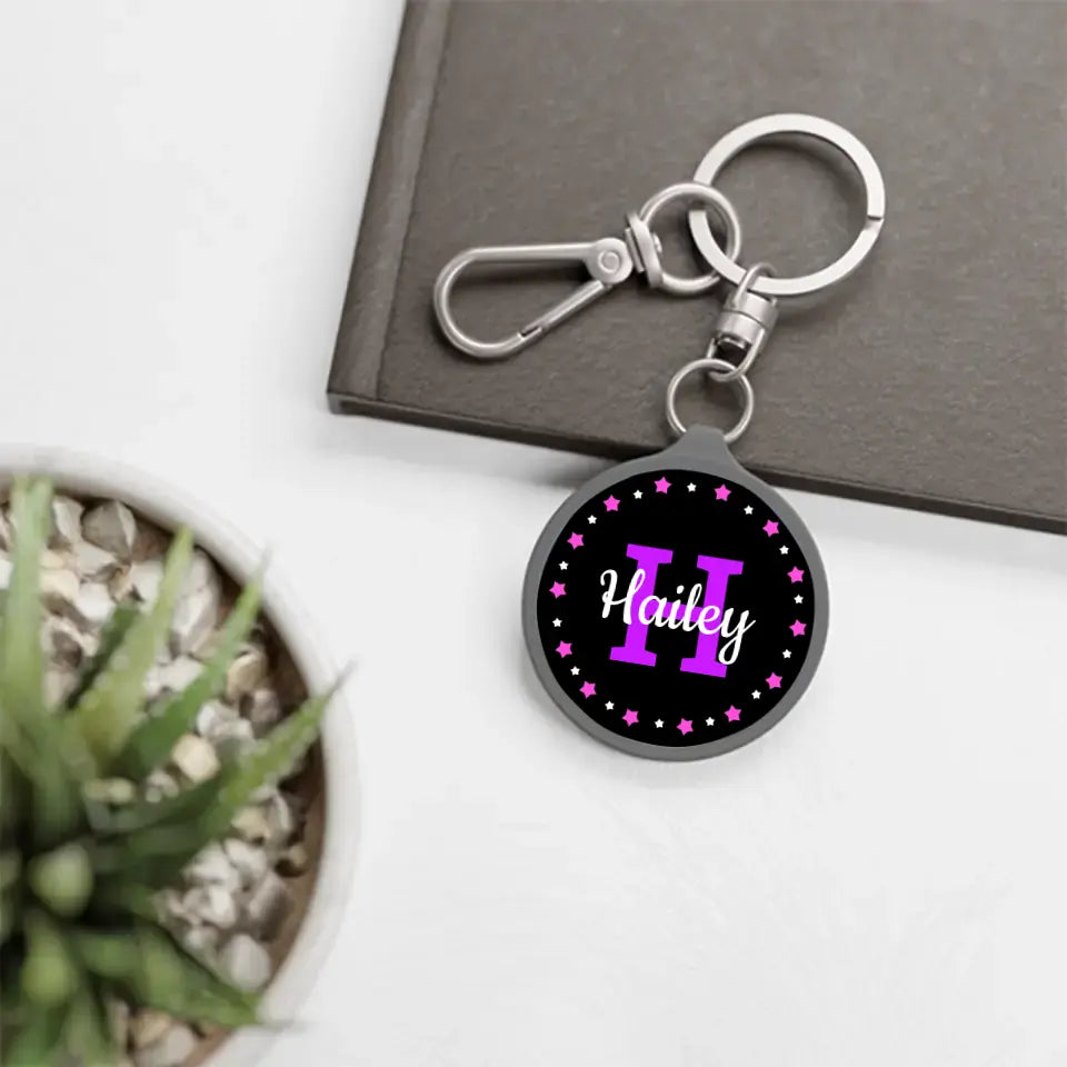 Keychain Treasure "Your Name" - Personalized Keyring