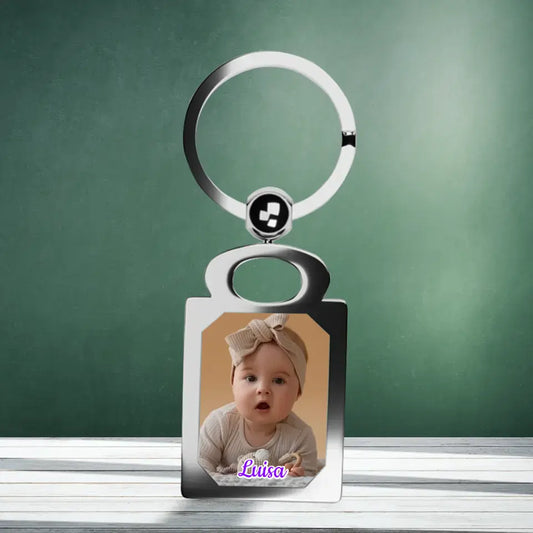 Liebes-Schlüsselanhänger "Mein Baby" - Personalisierter Schlüsselanhänger