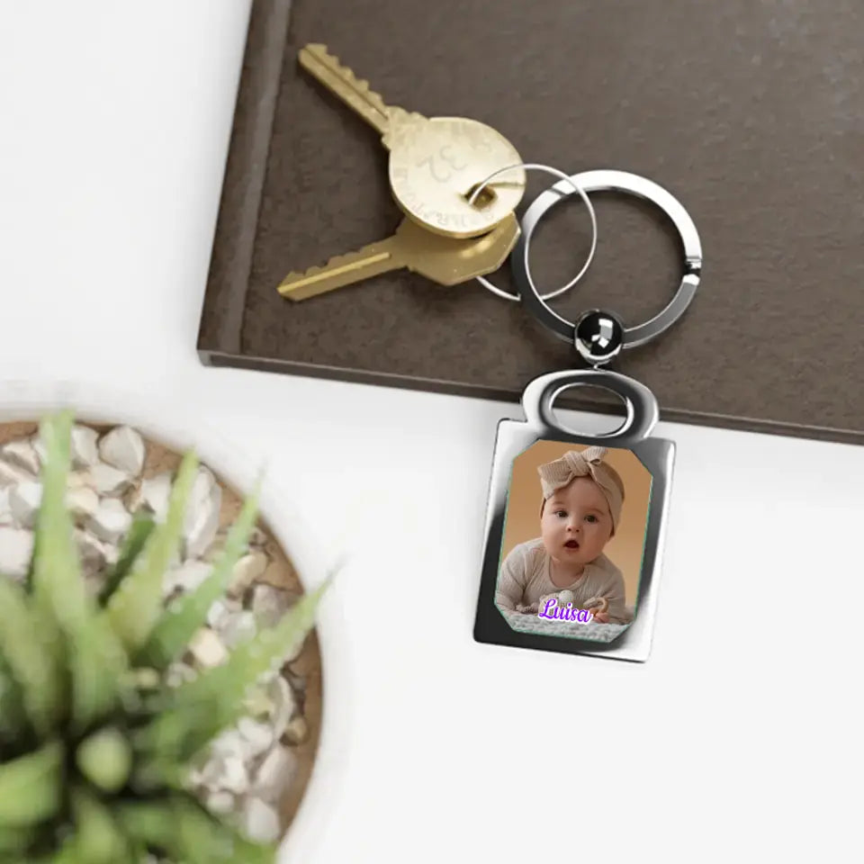 Keychain of love "My Baby" - Personalized Keyring