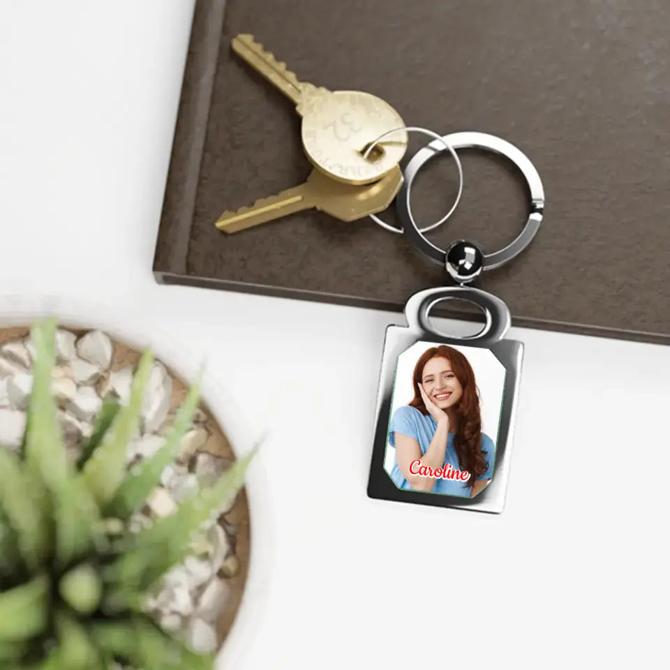 Keychain of love "Smile" - Personalized Keyring