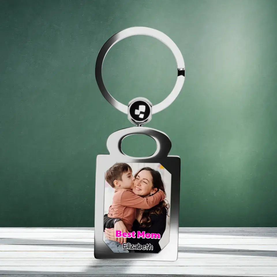 Keychain of love "Best Mom" - Personalized Keyring