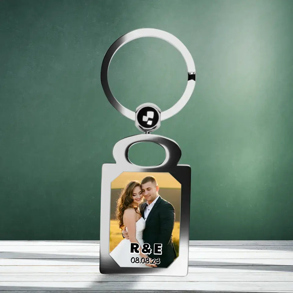 Liebes-Schlüsselanhänger "Paar" - Personalisierter Schlüsselanhänger