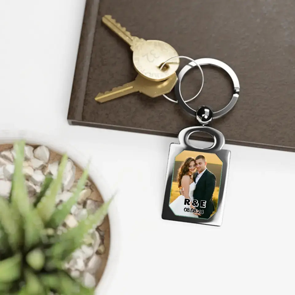 Keychain of love "Couple" - Personalized Keyring