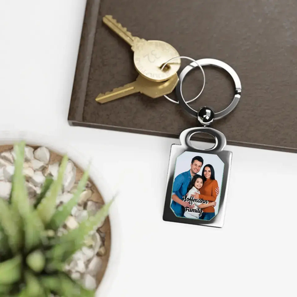 Keychain of love "Family" - Personalized Keyring