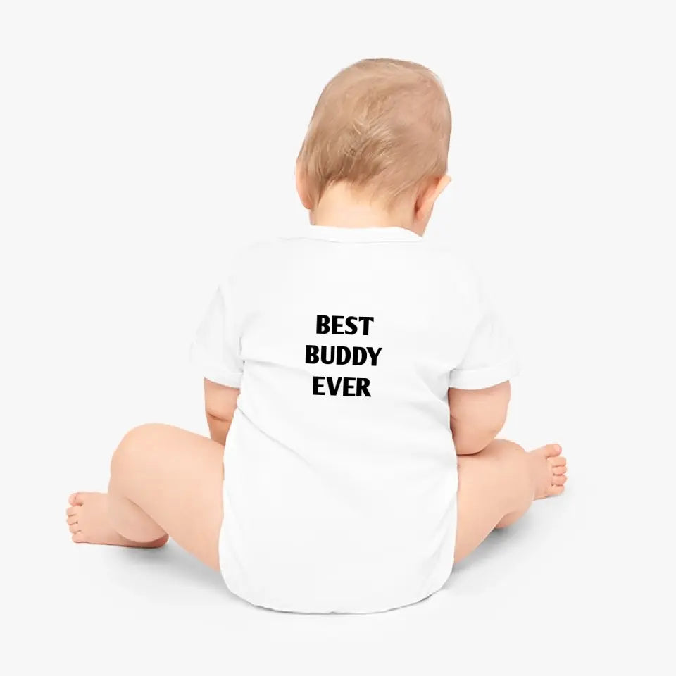 Jersey Babyanzug "Kleiner Stern" - Personalisierter Baby-Body