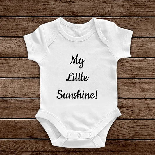 Jersey Baby Suit "Your Text" - Personalized Baby Bodysuit