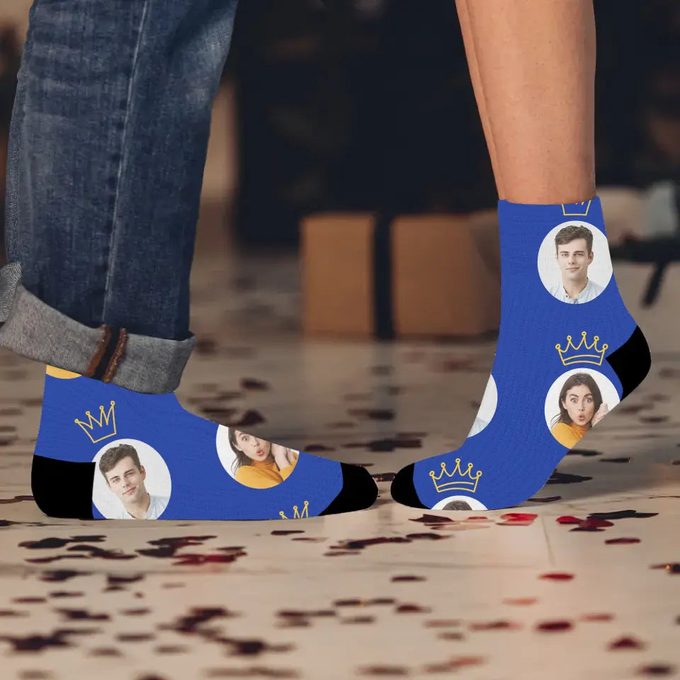 You and Me - Personalized Socks