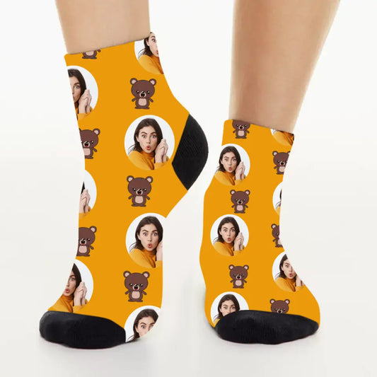 Bär - Personalisierte Socken