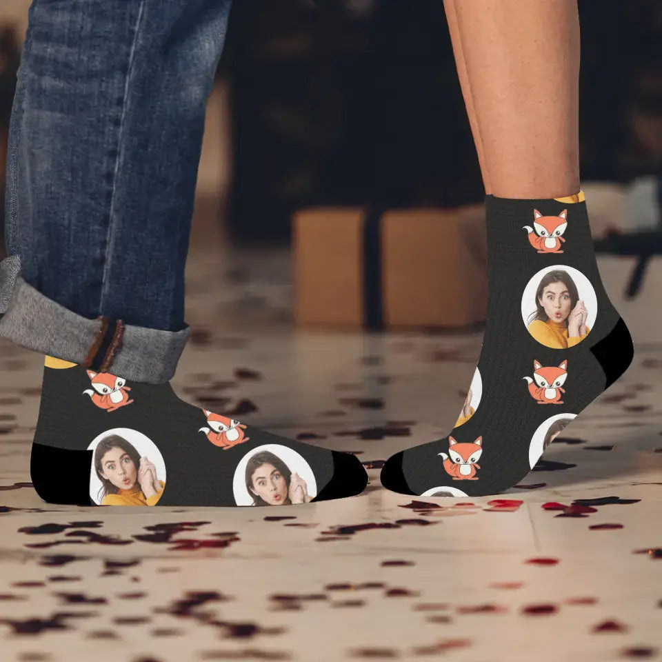 Fuchs – personalisierte Socken