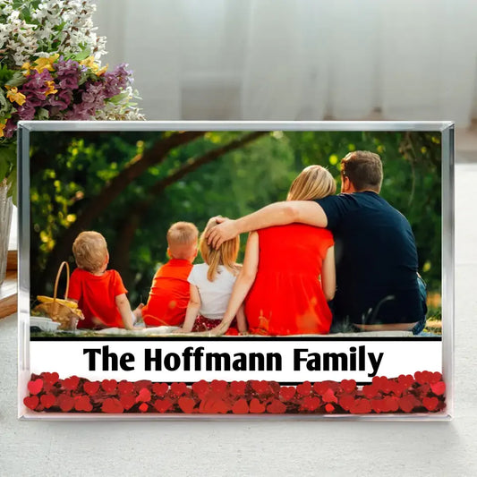 Snow Globe "My Family" - Personalized Picture Frame