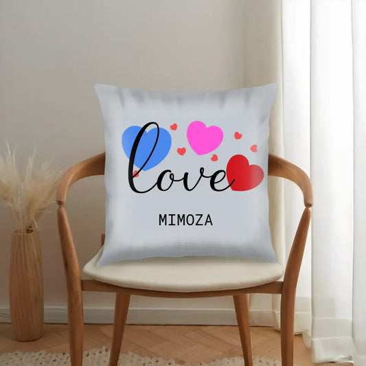 Pillow "Love Endlessly" - Personalized Cushion