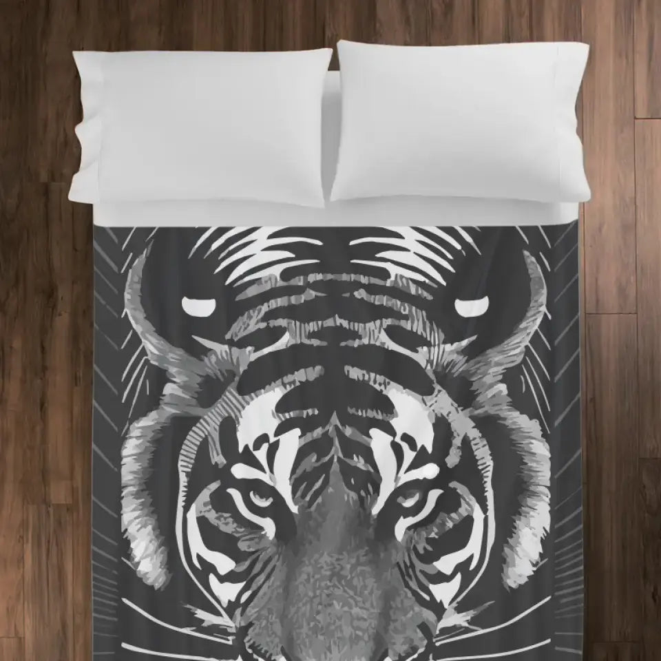 Cozy Blanket "Tiger" - Personalized Blanket