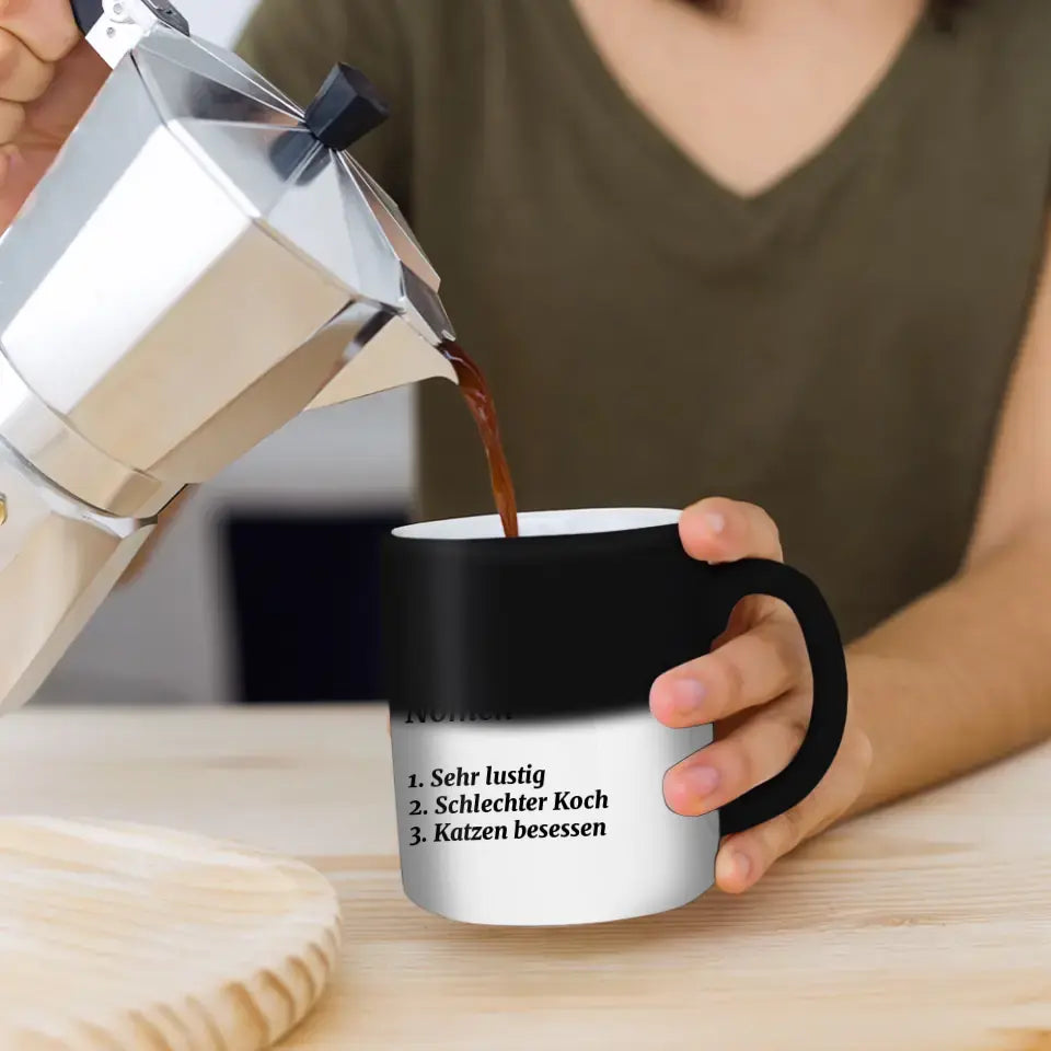 Mug "Girlfriend MugMania" - Personalized Magic Mug