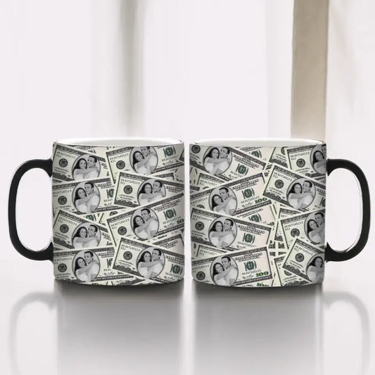 Money Mug "Couple" - Personalized Magic Mug