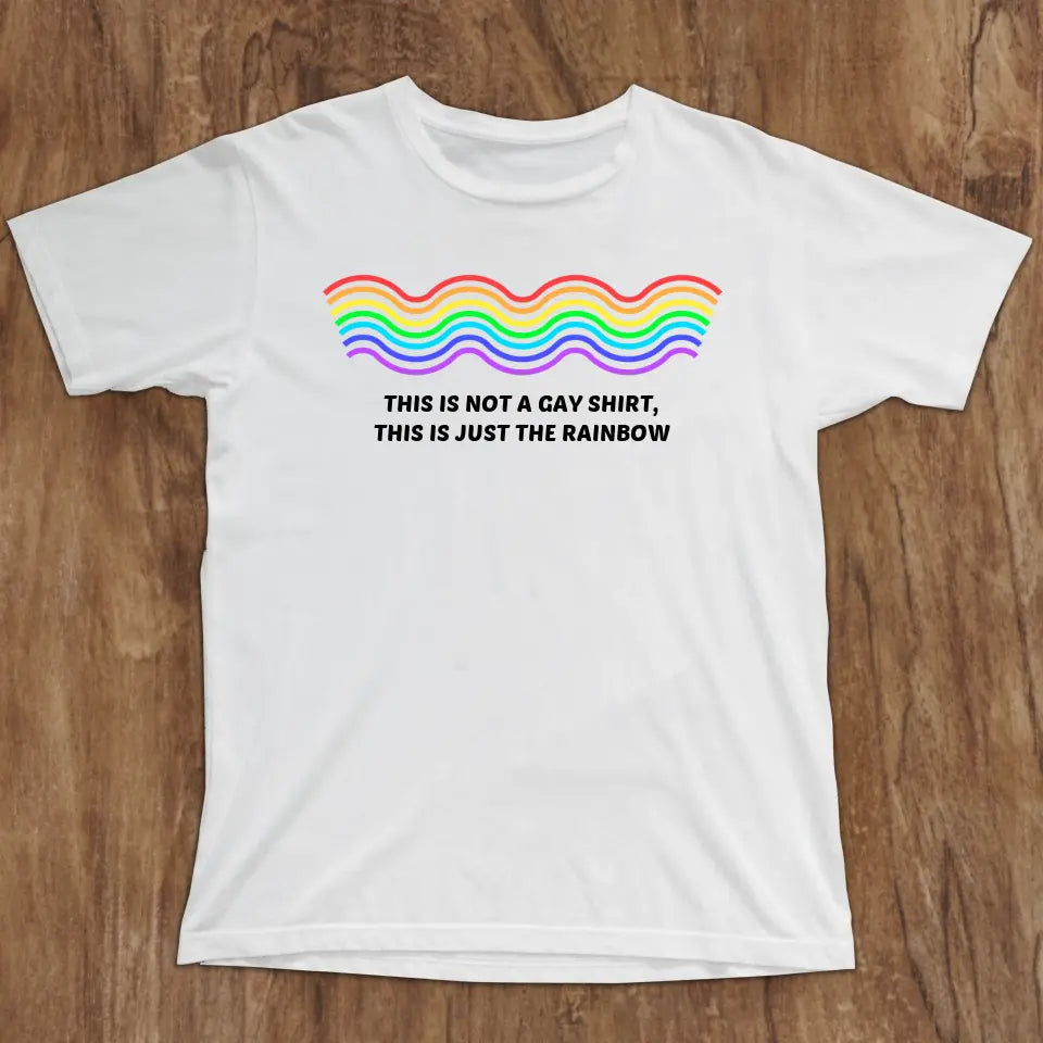 Regenboog - gepersonaliseerd T-shirt