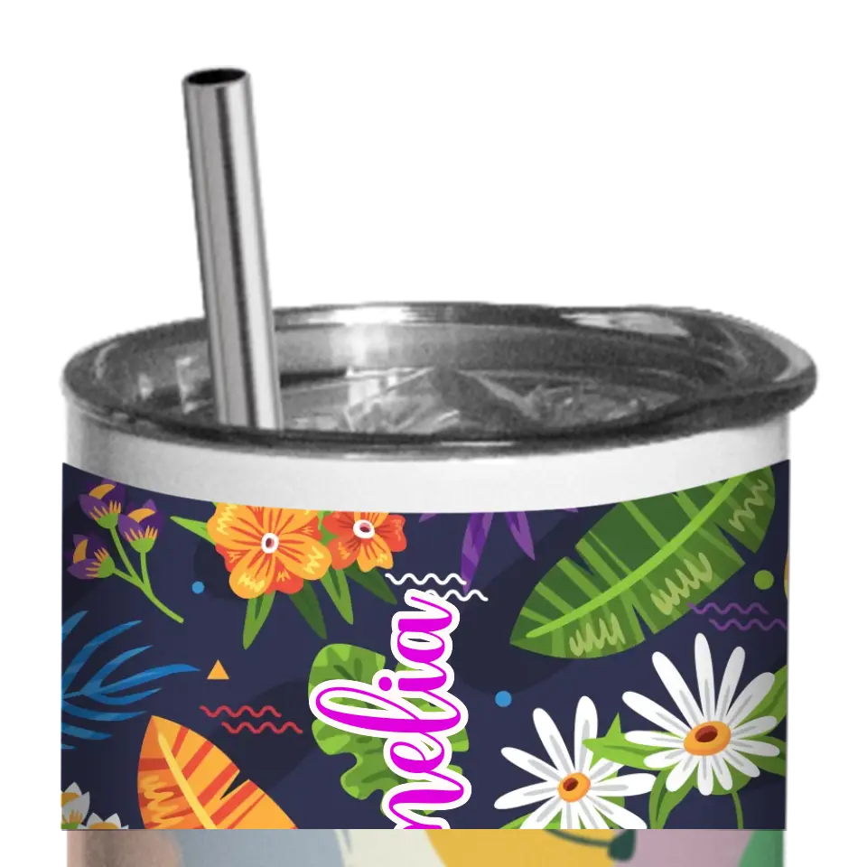 Travel Mug "Hawaiian" - Personalized Tumbler