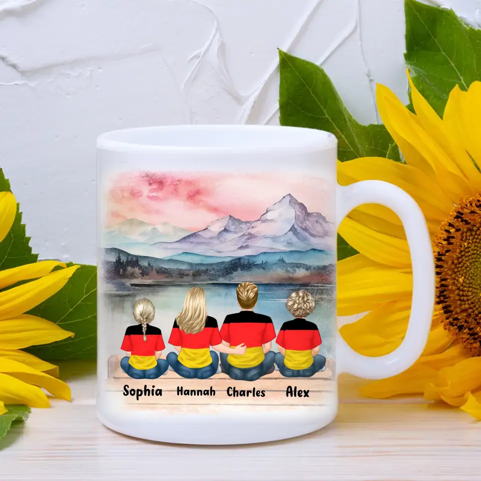 Meine Familie, meine Welt - Personalized Mug