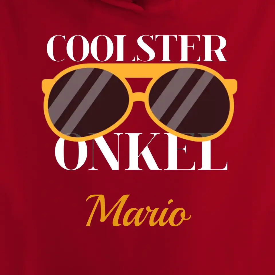 Coolster Onkel - Personalized Hoodie