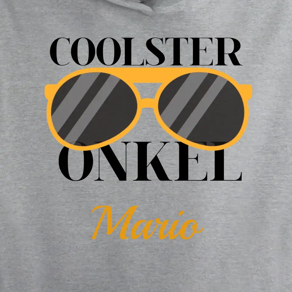 Coolster Onkel - Personalized Hoodie